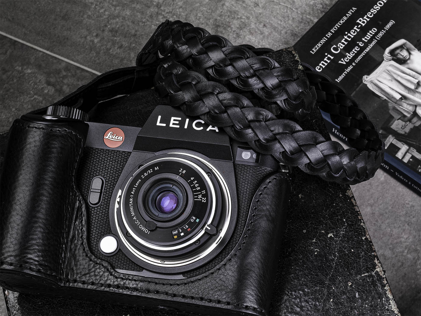 BRAIDED STRAP FOR LEICA SL and S