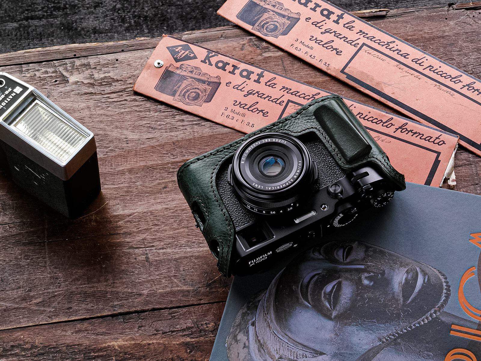 Angelo Smaldore | leather half cases | leica leather half cases