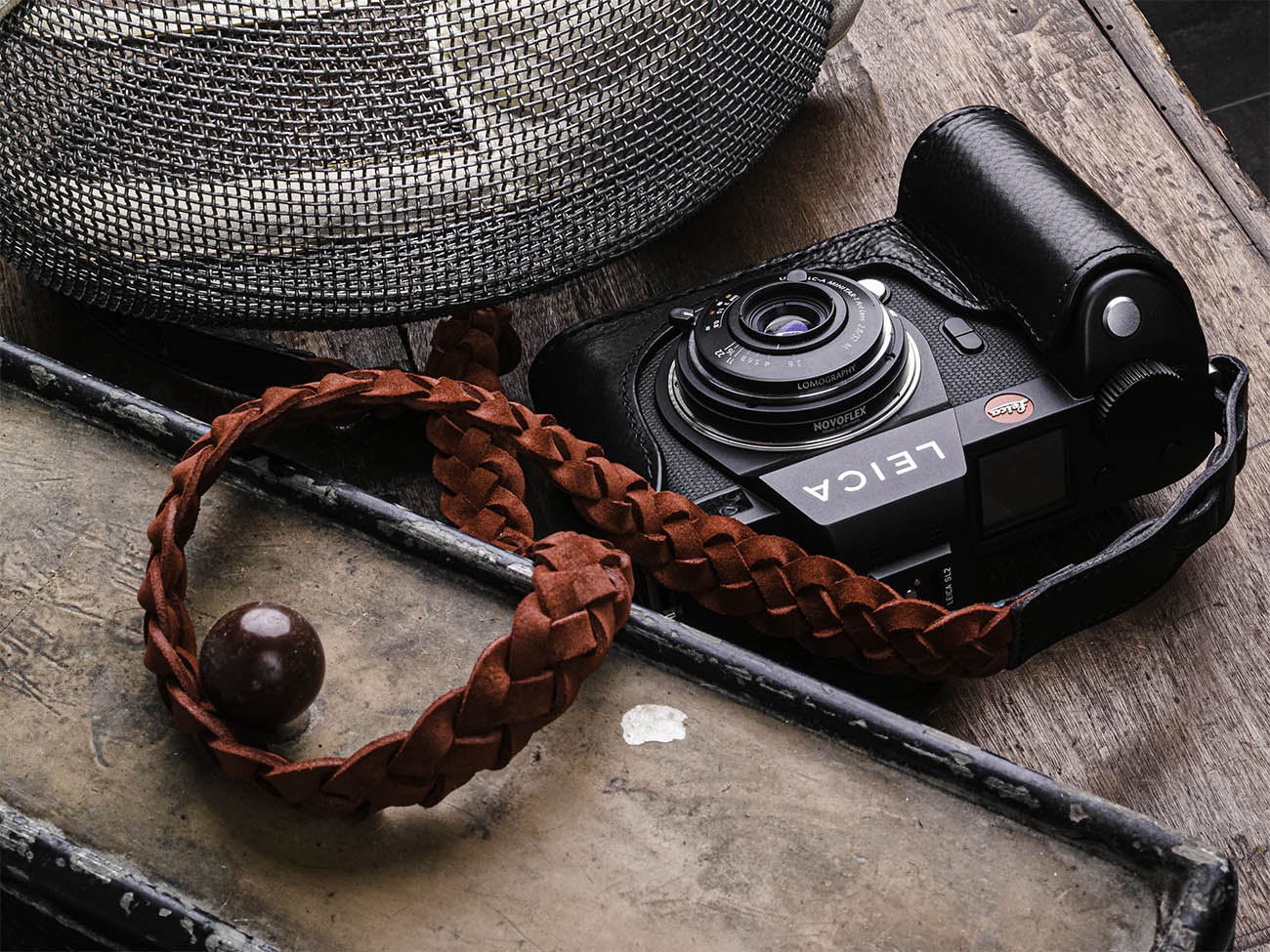 BRAIDED STRAP  LEICA SL and S